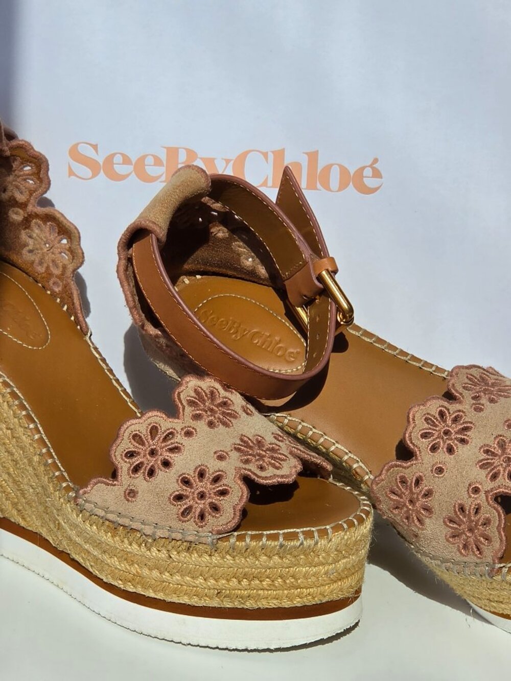 See by Chloé Glyn Wedge Espadrilles - Picture 11 of 14